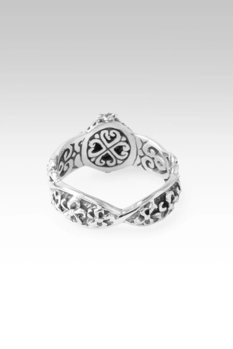 Mercy Will Follow Me Ring II™ in Perfect Pink Moissanite - Image 6