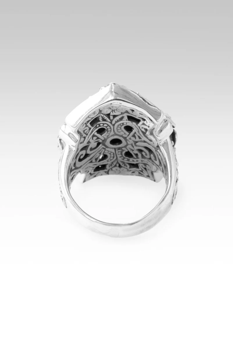 Mercy Will Follow Me Ring III™ in Perfect Pink Moissanite - Image 5