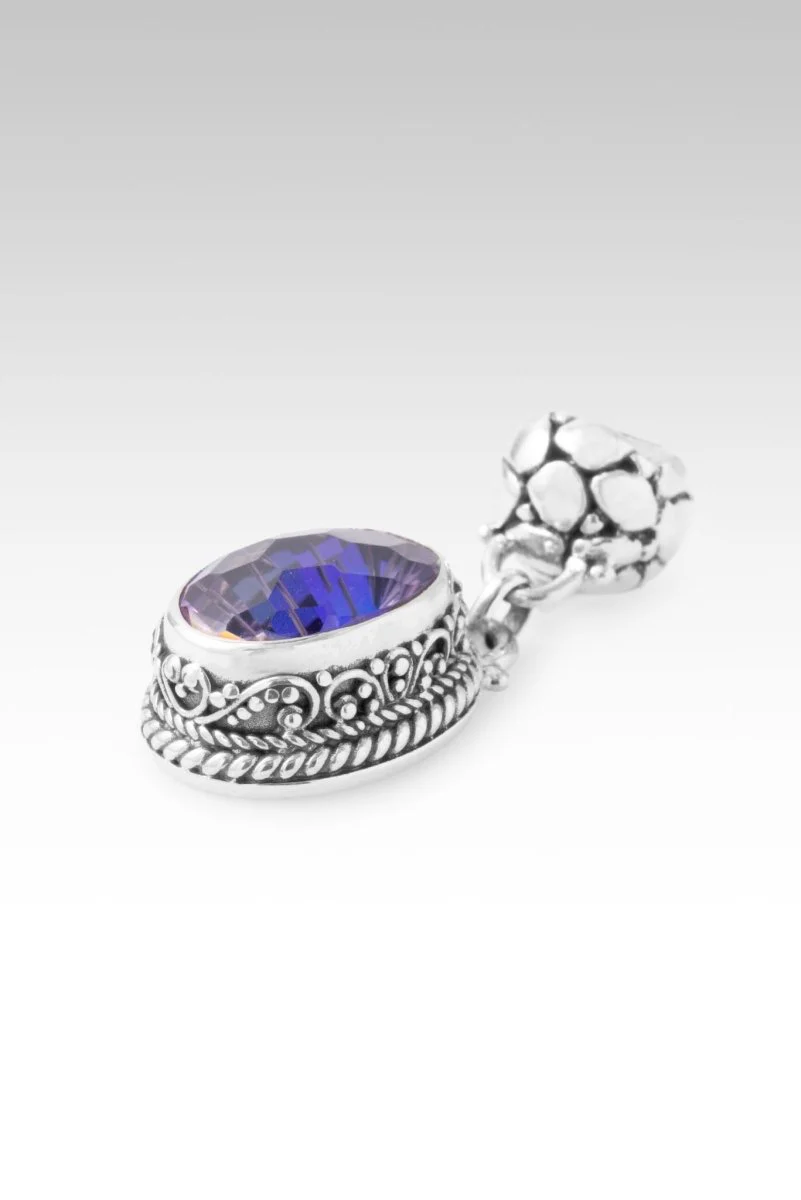 Linked in Faith Interchangeable Necklace Component™ in Chatty™ Mystic Quartz - Image 4