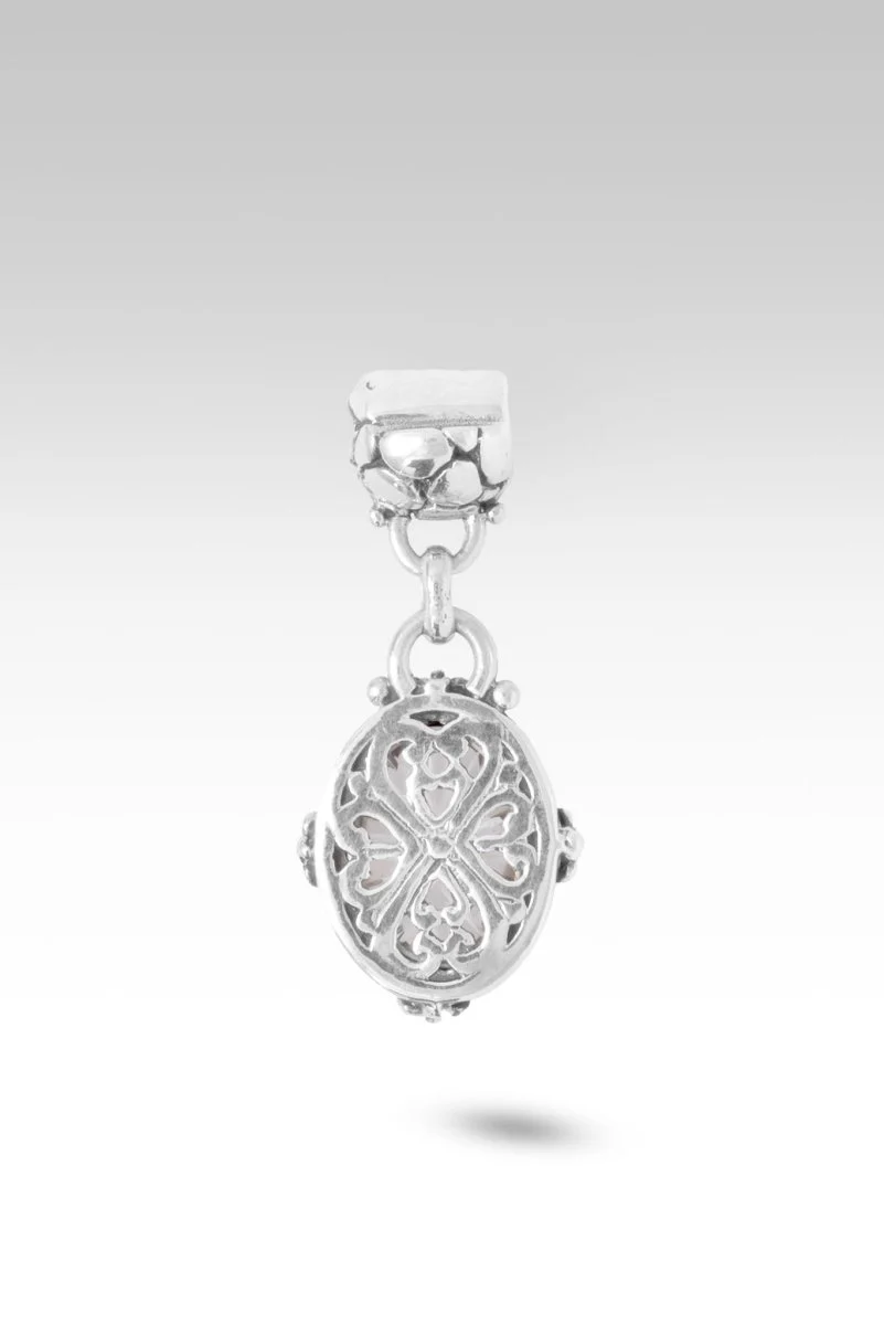 Linked in Faith Necklace Component™ in White Quartz - Image 5