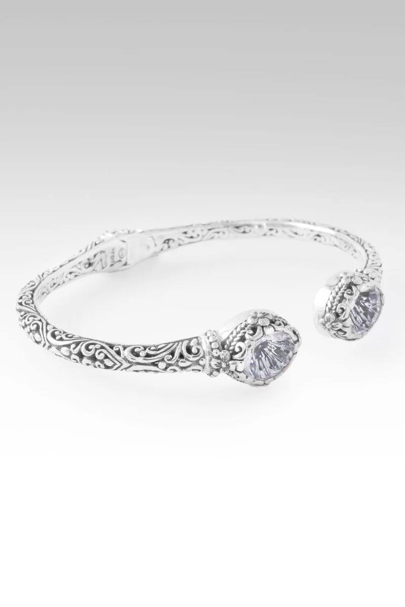 My Strong Tower Tip-To-Tip Bracelet™ in White Quartz - Image 4