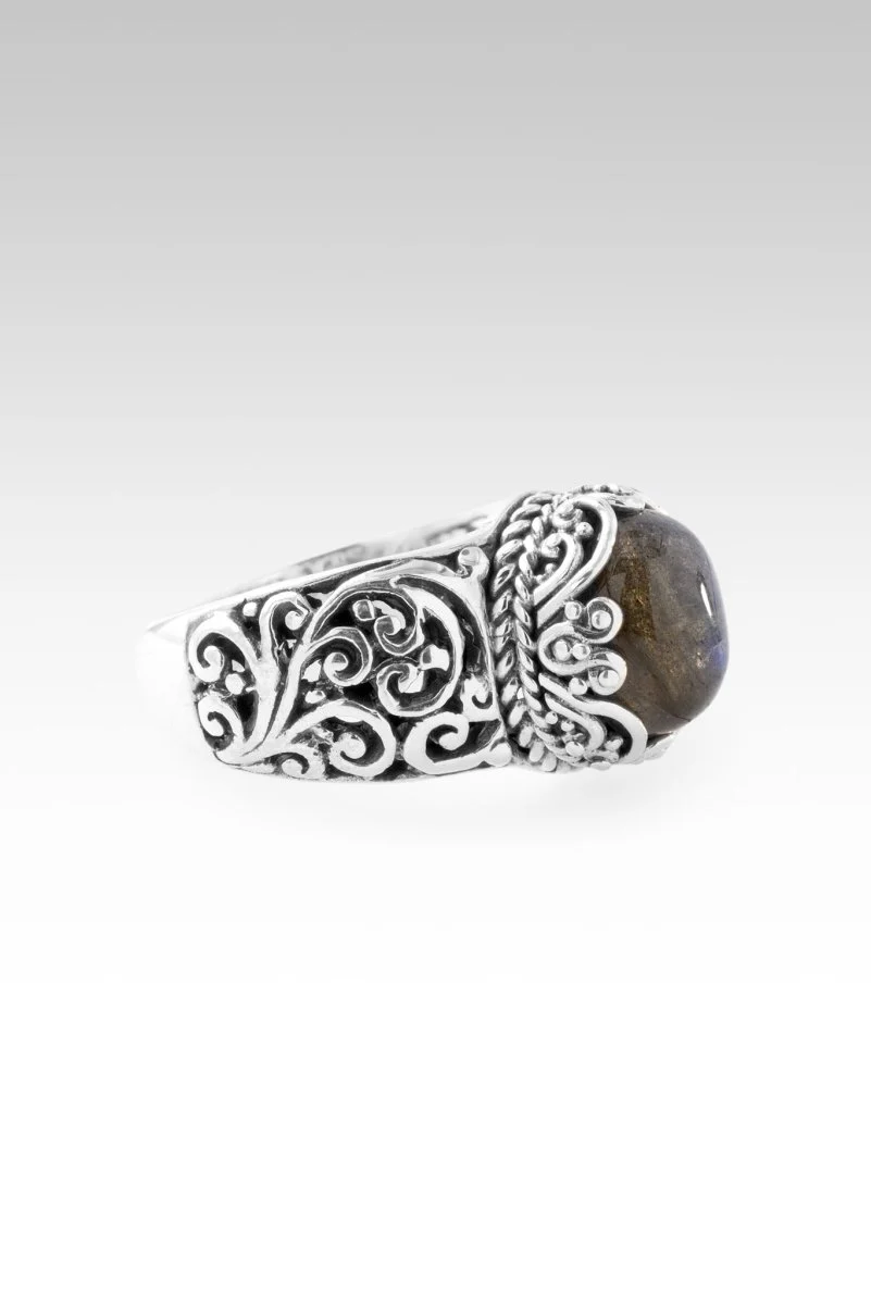 Ocean's of Grace Ring™ in Labradorite - Image 4