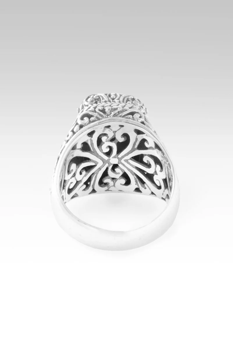 One Who Hear's U Ring™ in Tiger's Eye - Image 5