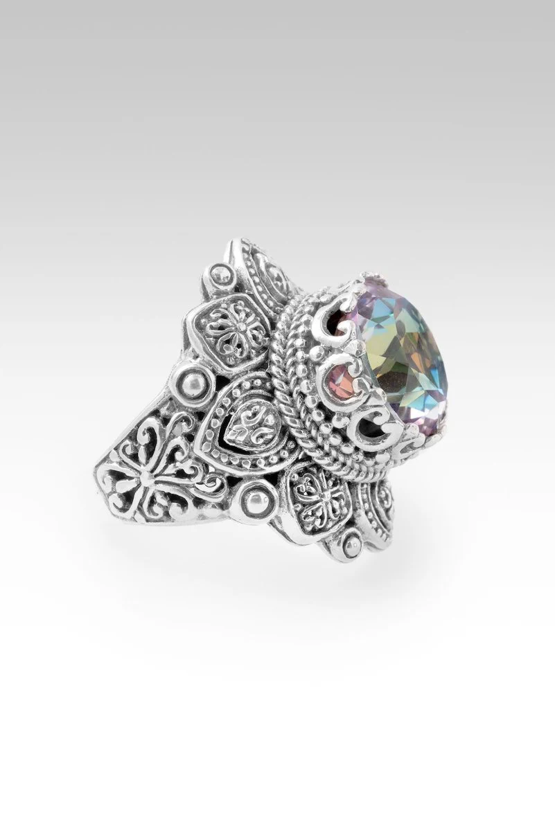 Peace in UR Presence Ring™ in British Tearose™ Mystic Quartz - Image 2
