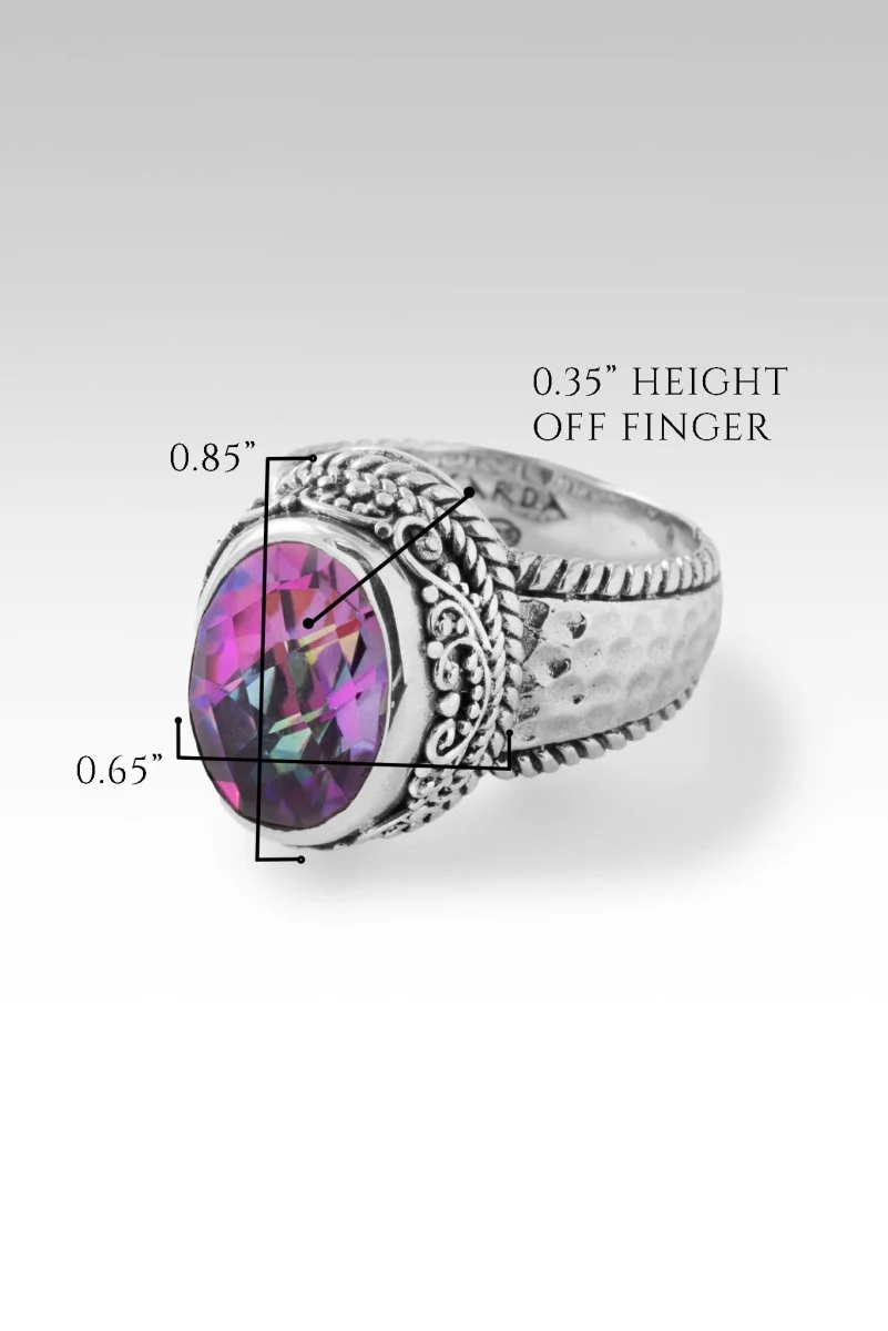 Perfecter of Peace Ring™ in Xanadu™ Mystic Quartz - Image 6