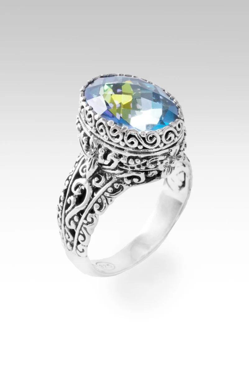Perfector Of All Ring™ in Peter Pan Green™ Mystic Quartz - Image 4
