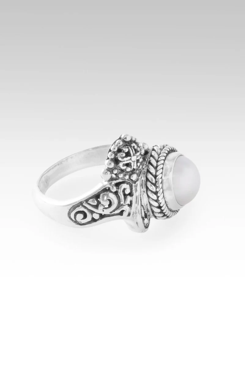 Praise & Hallelujah Thru It Ring II™ in Freshwater Pearl - Image 4