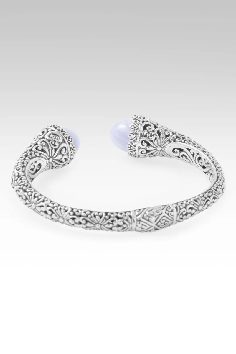 Praise & Hallelujah Thru It Tip-to-Tip Bracelet™ in Blue Lace Agate - Image 5