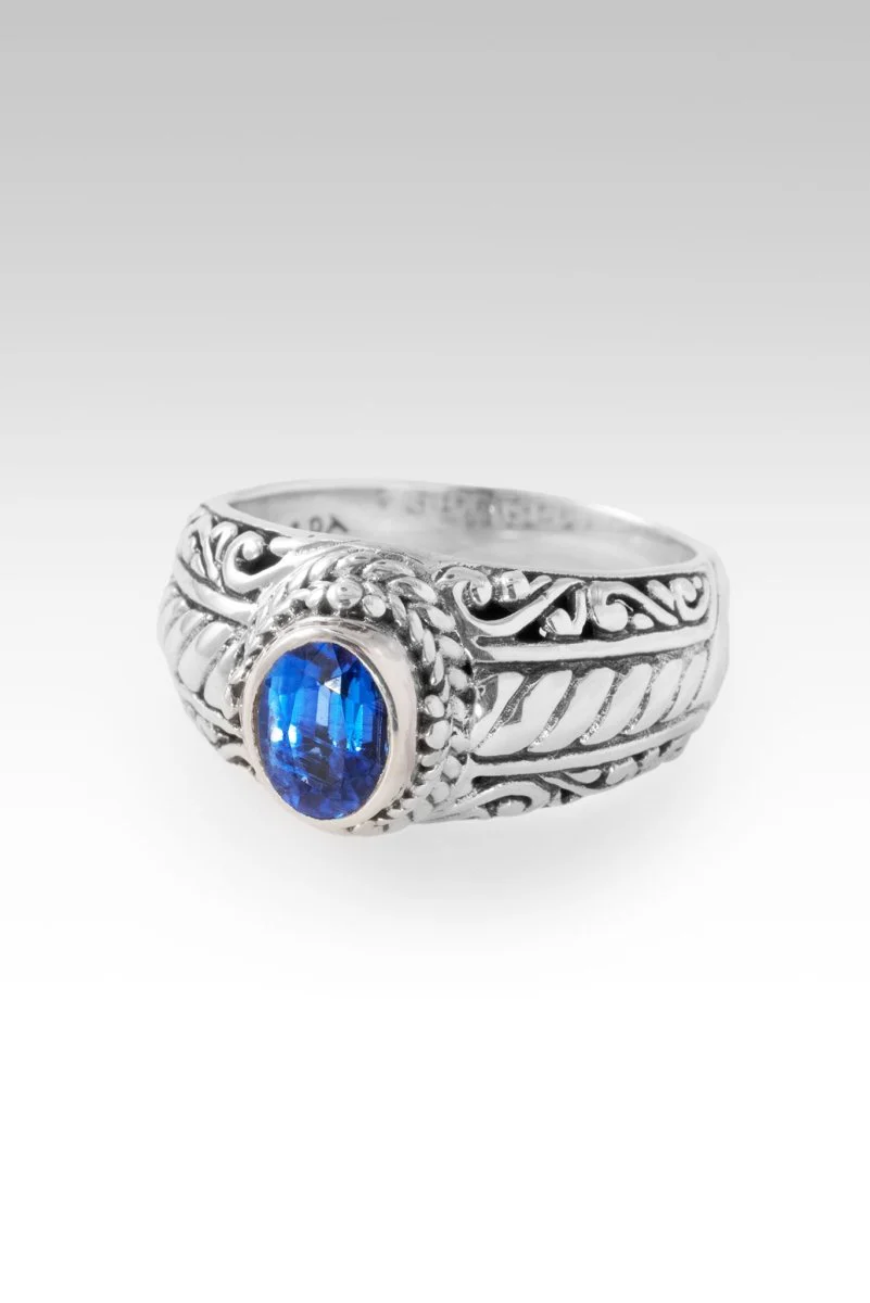 Rejoice Always Ring™ in Blue Kyanite