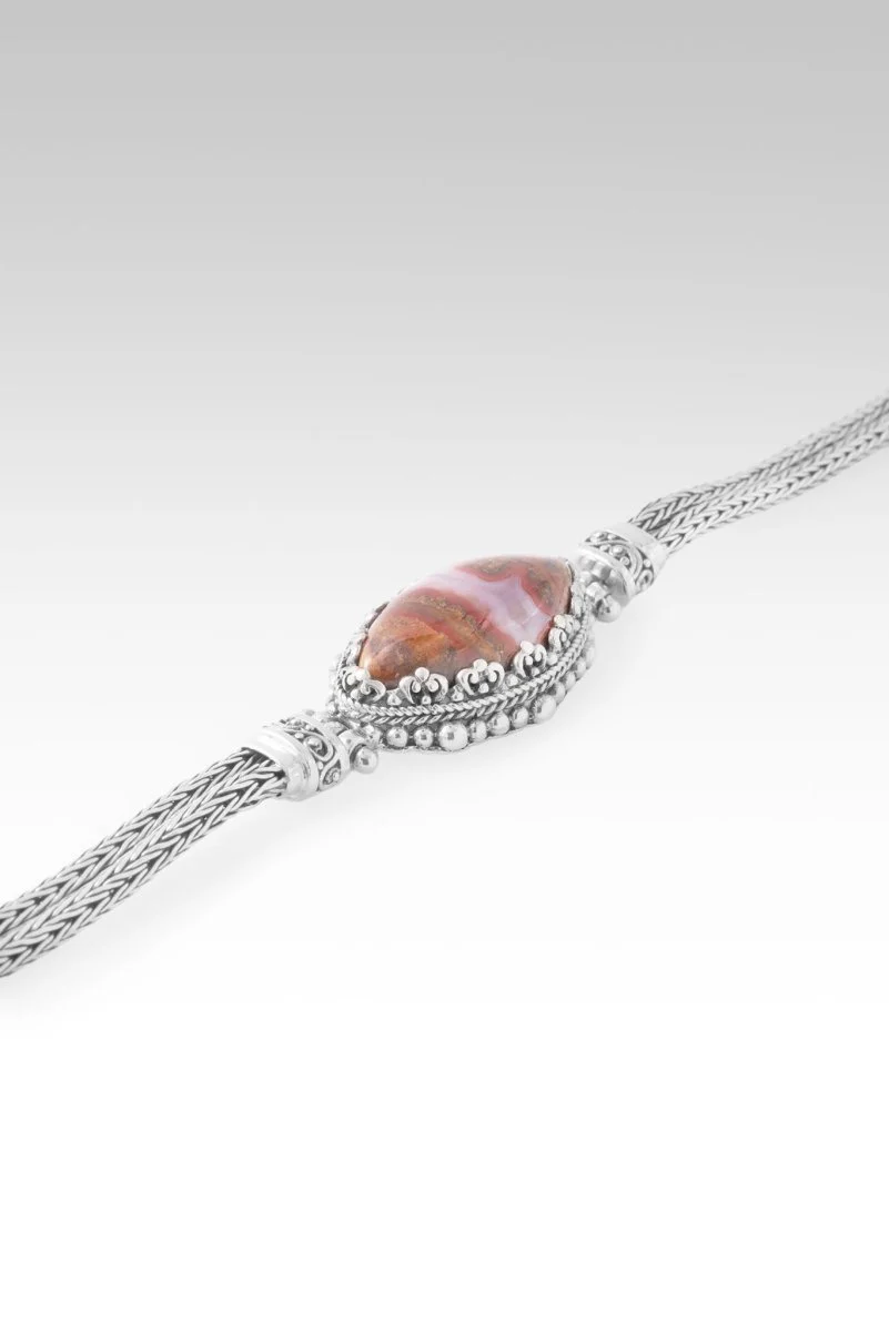 Rock Which I Stand Bracelet™ in Seam Agate - Image 4