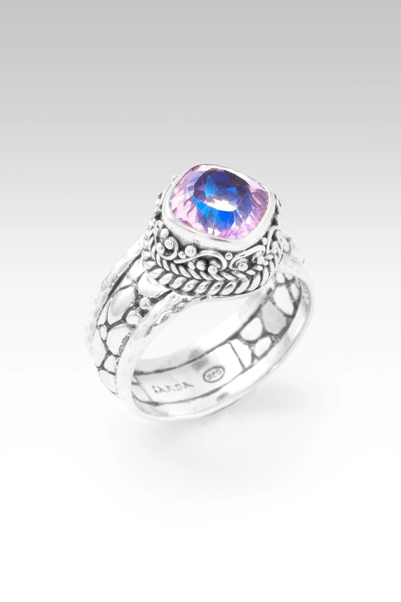 Serene Spirit Ring™ in Rainbow Sherbet™ Mystic Quartz - Image 4