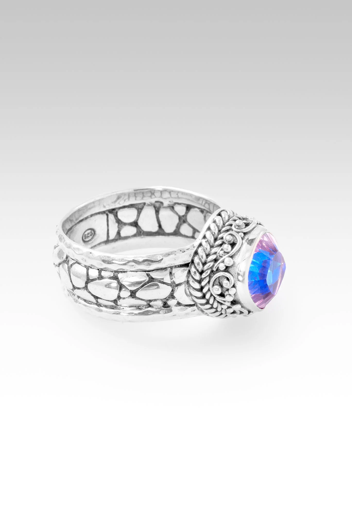 Serene Spirit Ring™ in Rainbow Sherbet™ Mystic Quartz - Image 5