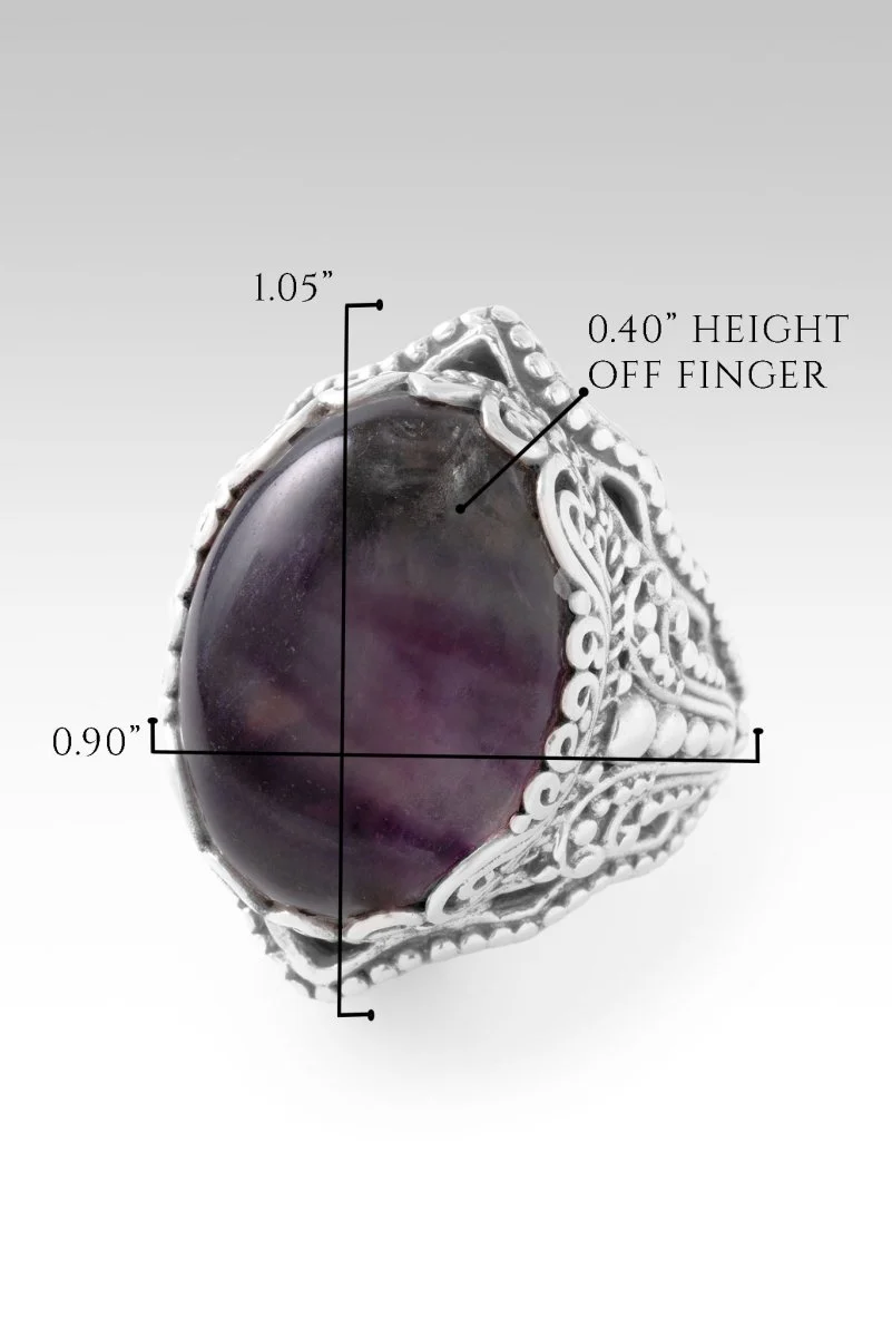 Somebody's Person Ring™ in Rainbow Fluorite - Image 5