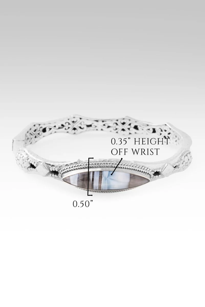 Grace Changes Everything Bangle II™ in Blue Opal - Image 7