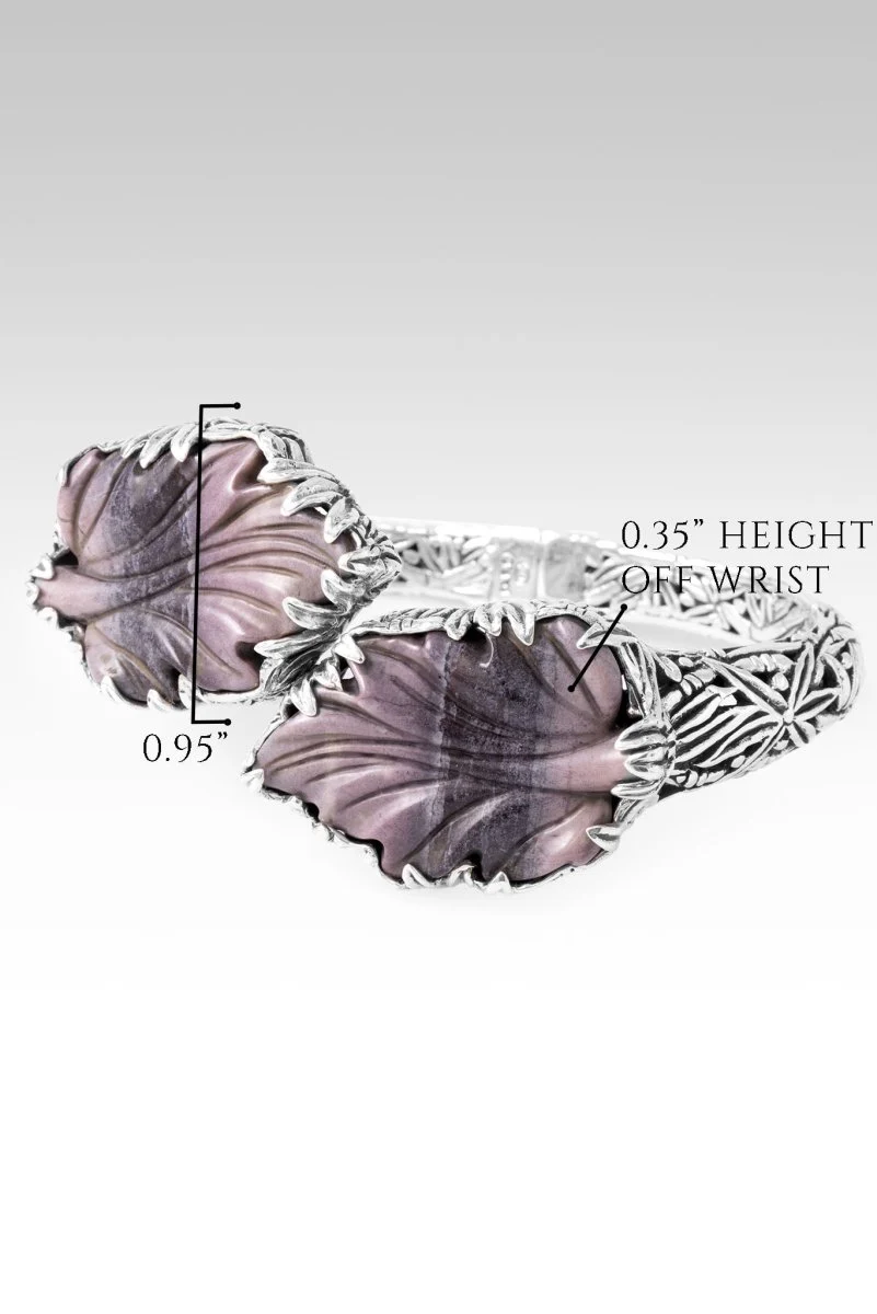 Their Leaves Will Not Wither Tip-to-Tip Bracelet™ in Porcelain Jasper - Image 7
