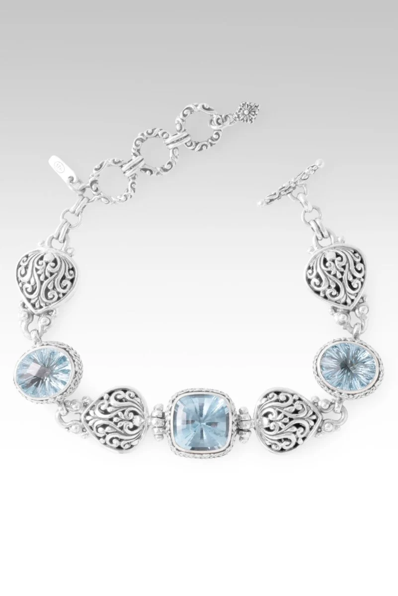 Tomorrow & Forever Bracelet™ in Swiss Blue Topaz & Arctic Blue Topaz