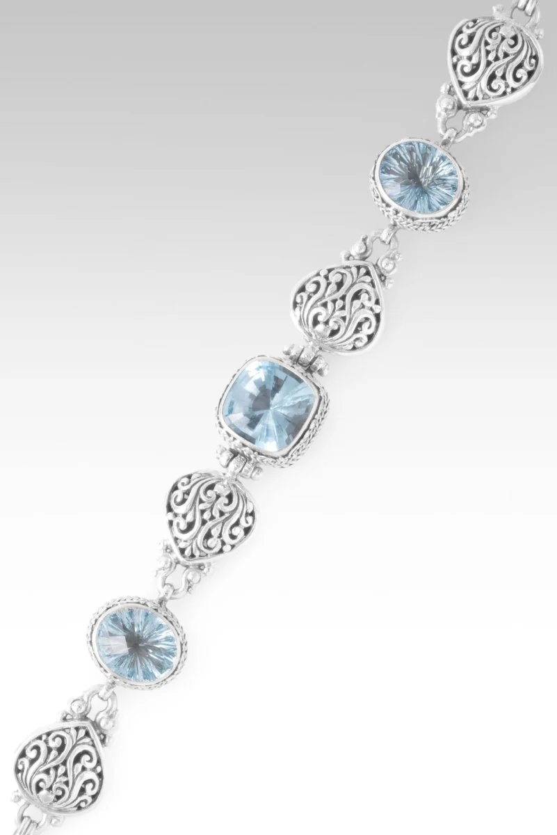 Tomorrow & Forever Bracelet™ in Swiss Blue Topaz & Arctic Blue Topaz - Image 2