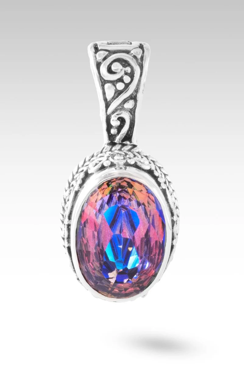 U R Already Somebody Pendant™ in Hawaiian Skies™ Mystic Quartz