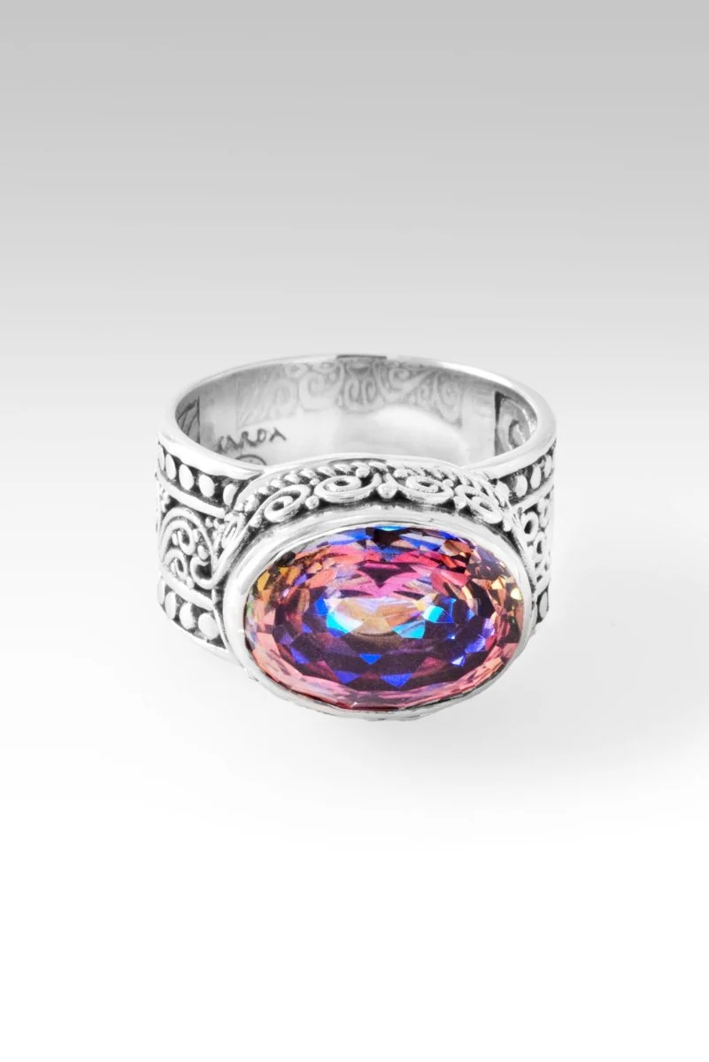 U R Already Somebody Ring™ in Hawaiian Skies™ Mystic Quartz - Image 3