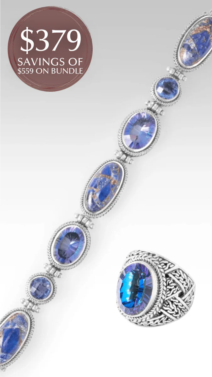 U R In The Right Place in Lapis, Odyssey Universe™ Mystic Quartz Bundle