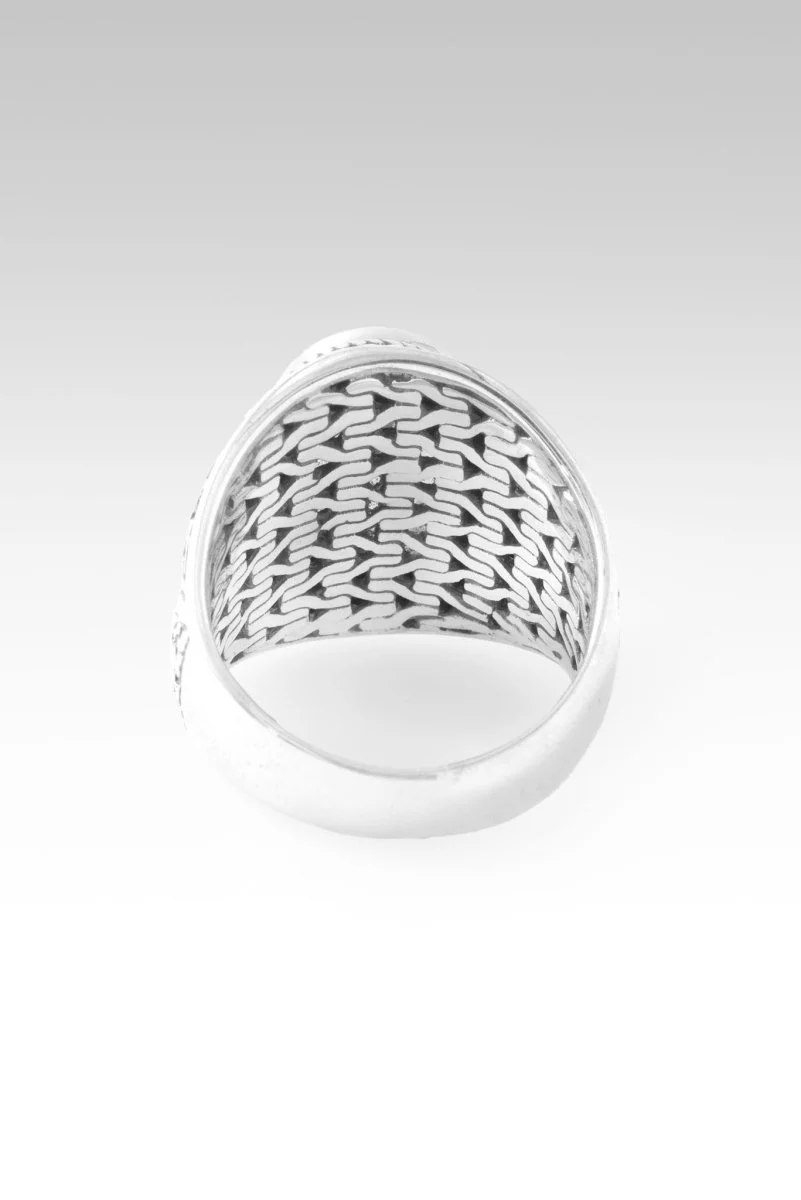 U R In The Right Place Ring™ in Odyssey Universe™ Mystic Quartz - Image 5