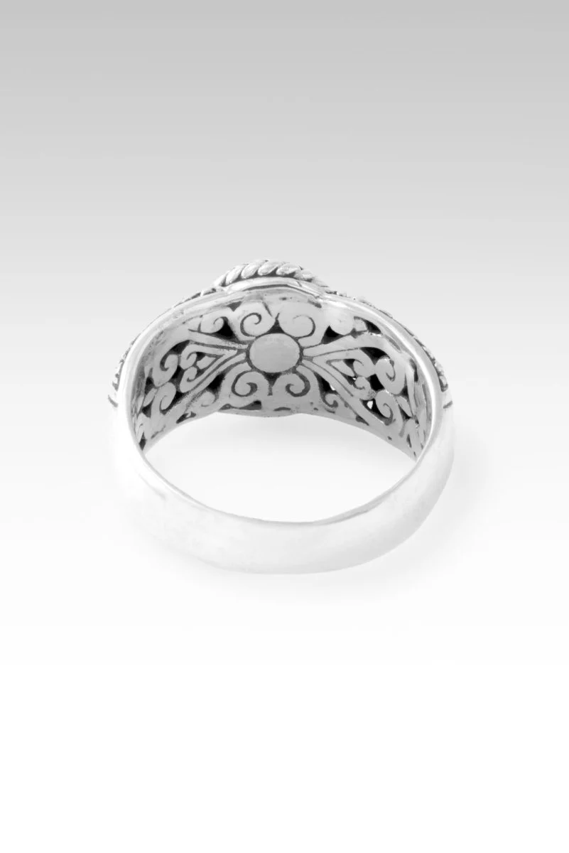 Worthy of Trust Ring II™ in Merlot Red Zircon - Image 5